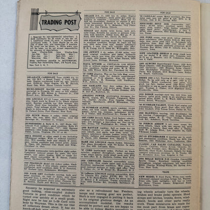 1955 Motorsport Magazine Racing Mercedes Benz 300SL Porsche Speedster Chrysler