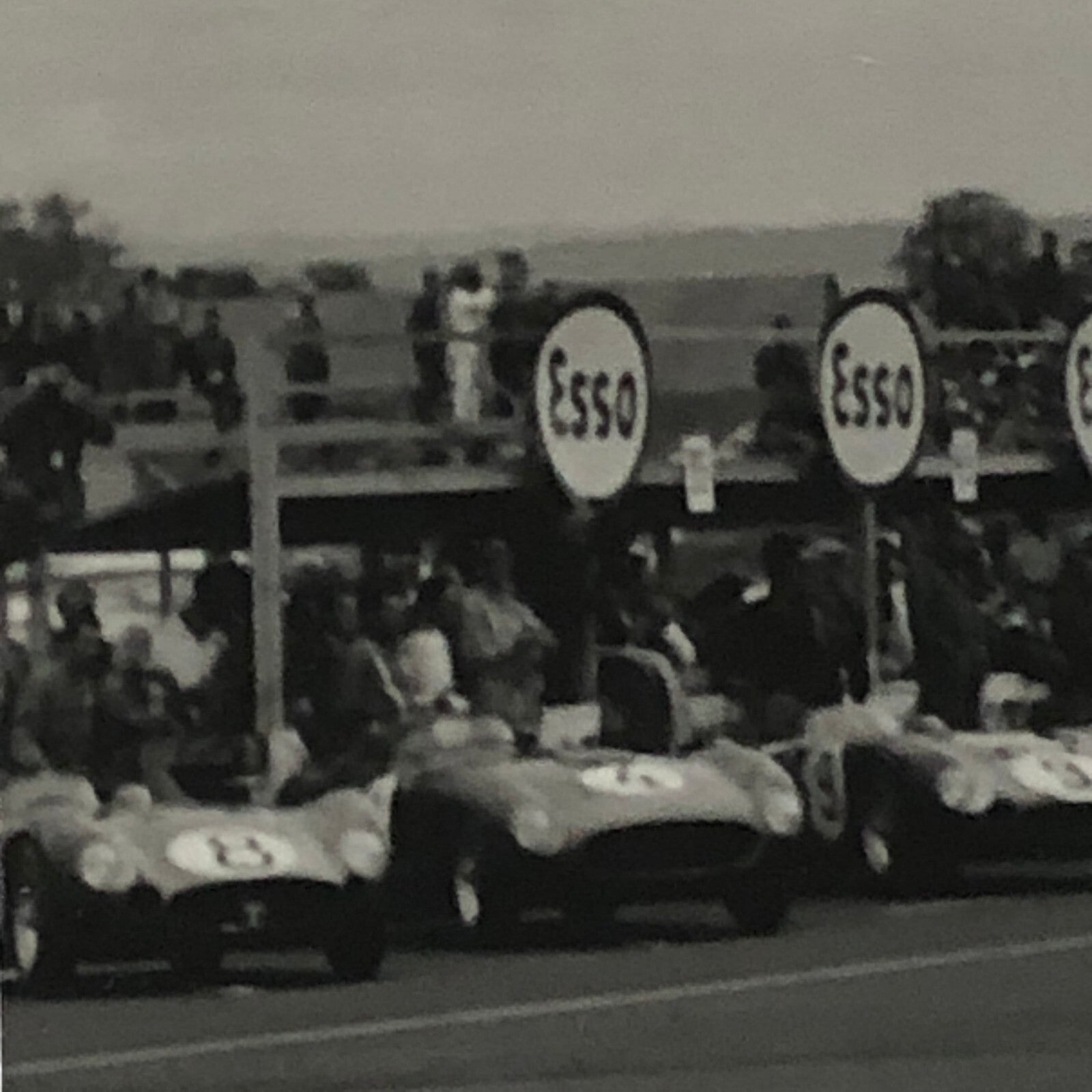 Vintage Car Racing Photo Photograph Print - 1956 Swedish Grand Prix Race ?