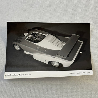 Pininfarina Abarth 2000 SE 027 Racing Car Photo Photograph Print Lot 2x