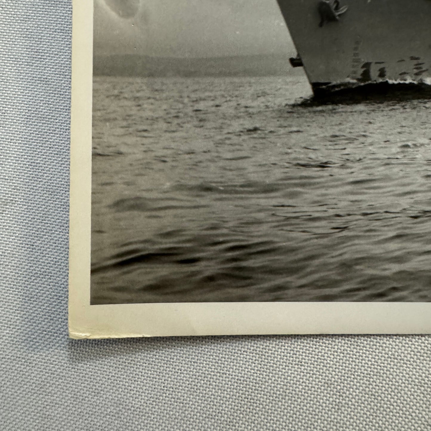 Royal Canadian Navy HMCS Crescent Military Boat Ship Photo Photograph 1946