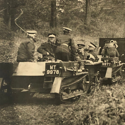 Military School 1932 Press Photo Photograph Eton vs Charterhouse UK Tanks