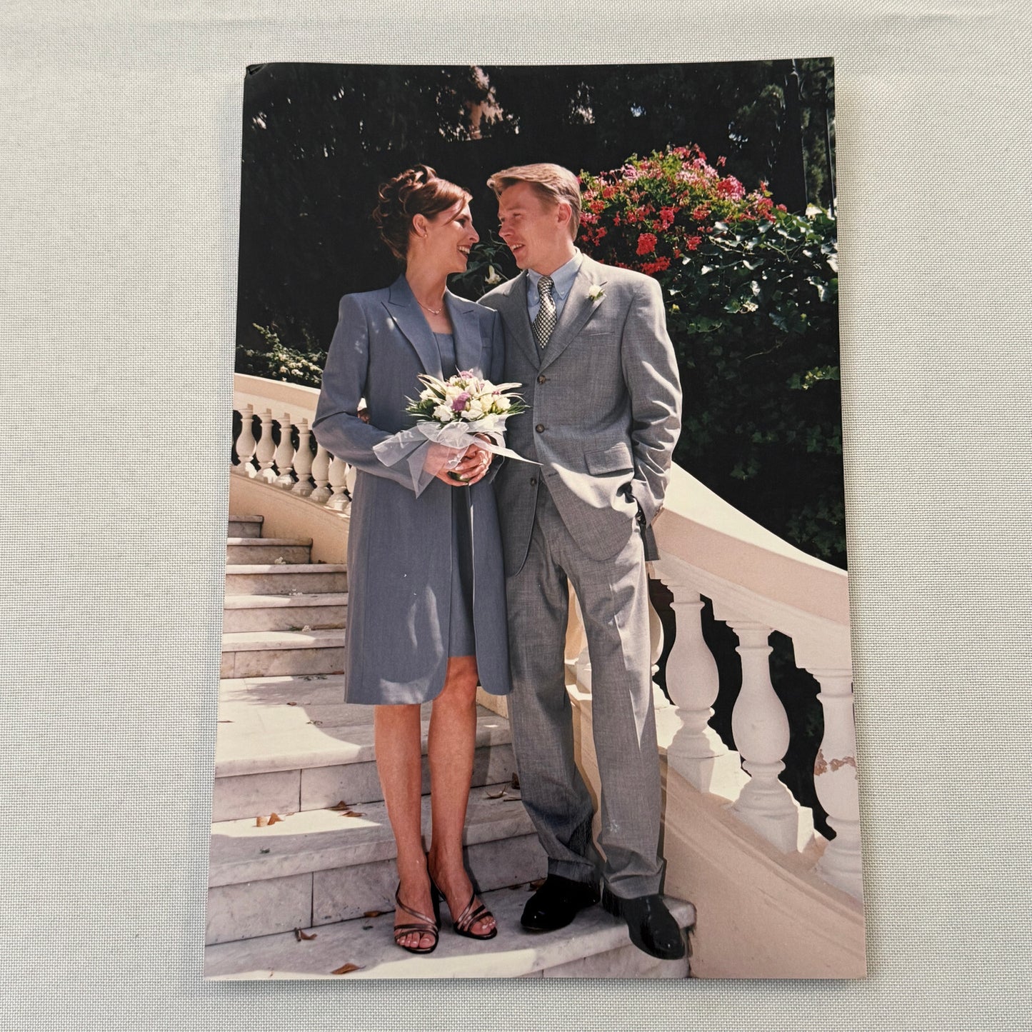 Mika Hakkinen Racing Driver Wedding Photo Photograph Monaco Eria Honkkanen