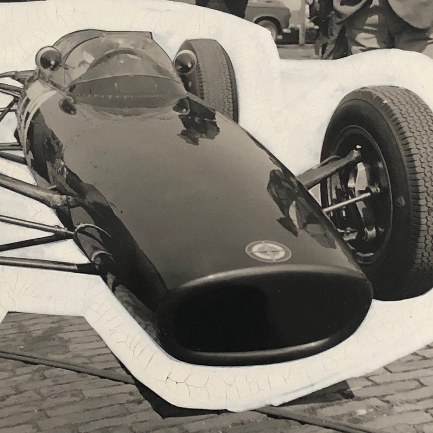 Vintage BRM Racing Car Press Photo Photograph Holland 1963