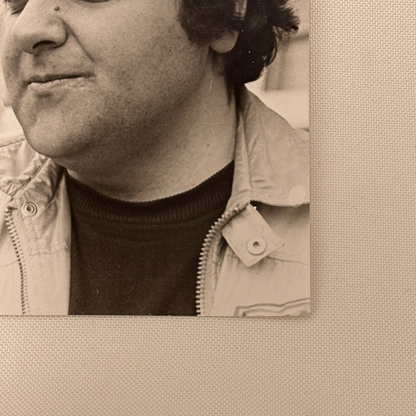 Vintage Abarth Racing Photo Photograph Drivers Johannes Ortner Franco Pilone