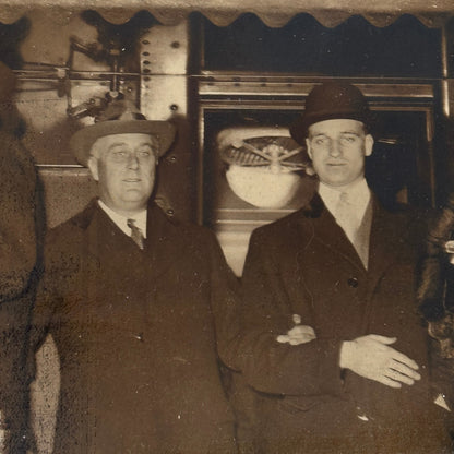 Press Photo Photograph President Franklin Roosevelt Inauguration Train 1933