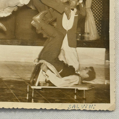 Vintage Circus Performer Acrobat Acrobatic Act Photo Photograph