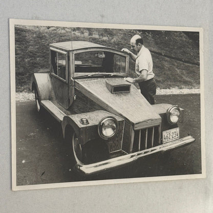 Vintage Custom Car Photo Photograph Print Volkswagen Beetle VW Based Automobile