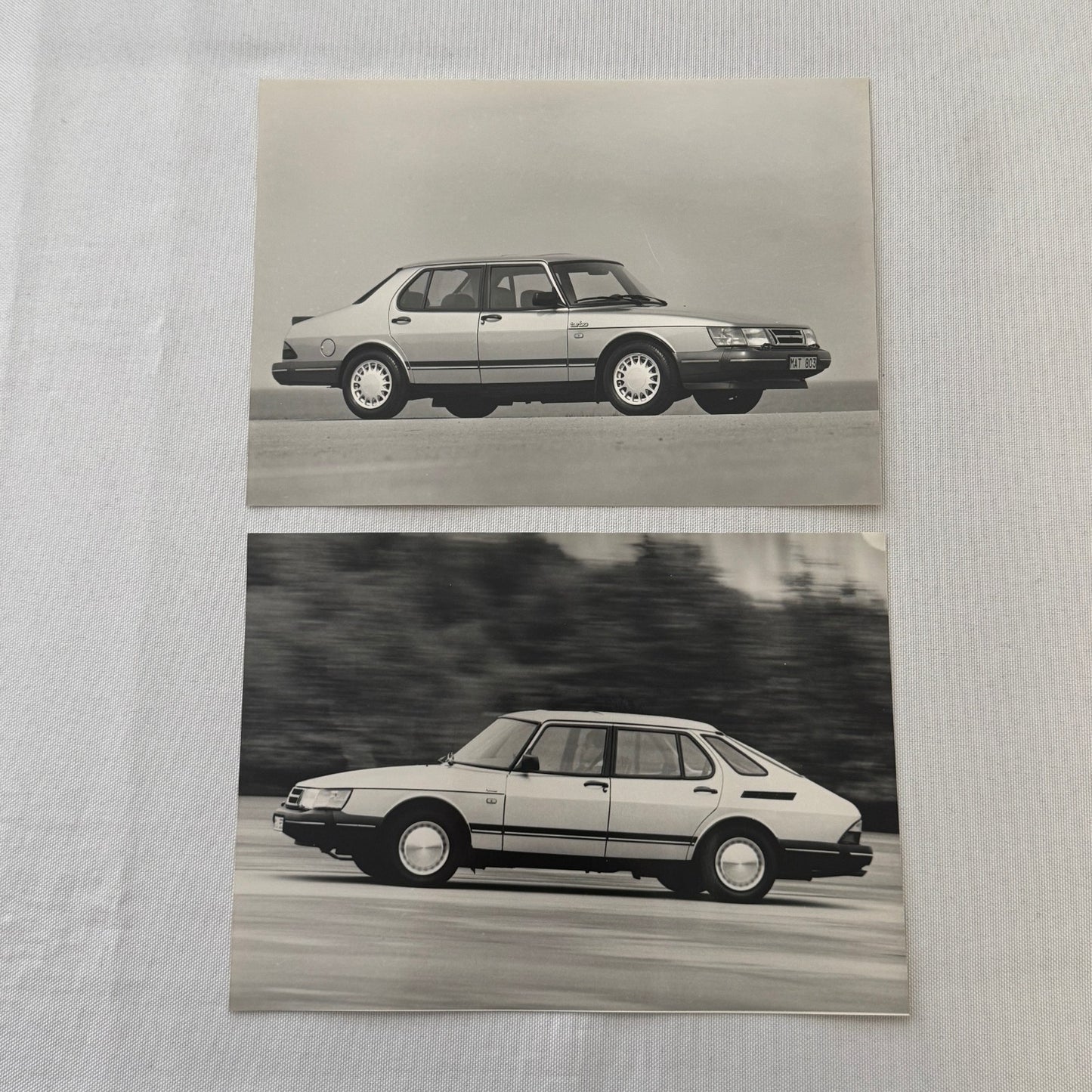 1988 Saab Press Kit Brochure Photos Saab 900 Turbo Cabriolet Convertible GERMAN