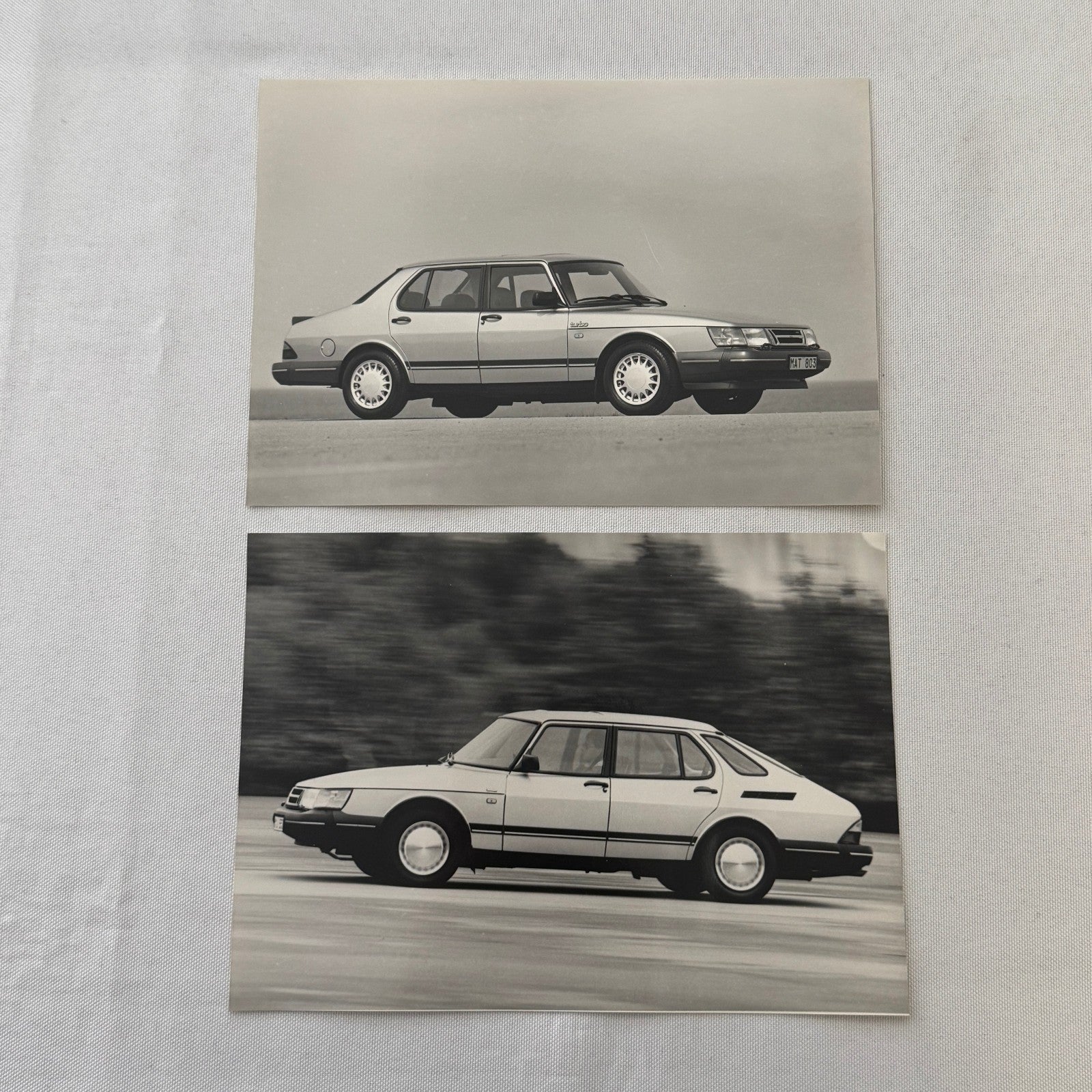 1988 Saab Press Kit Brochure Photos Saab 900 Turbo Cabriolet Convertible GERMAN