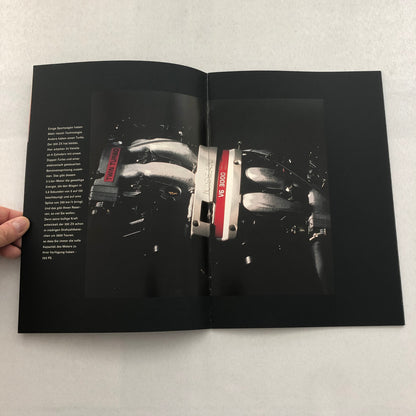 Nissan 300ZX Sports Car Sales Brochure Catalog GERMAN TEXT 300 ZX European