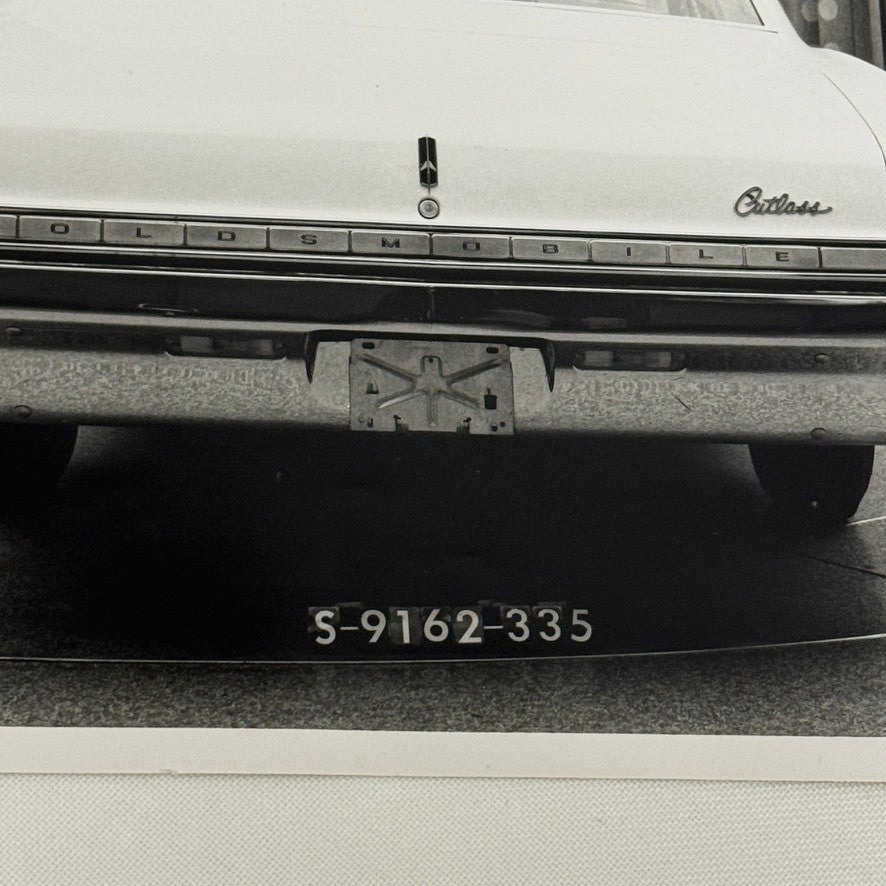Vintage 1966 Oldsmobile Cutlass Car Automobile Photo Photograph Print