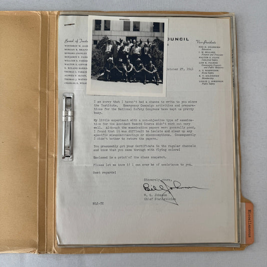 Vintage California Road Construction Civil Engineering Document File 1930s-40s