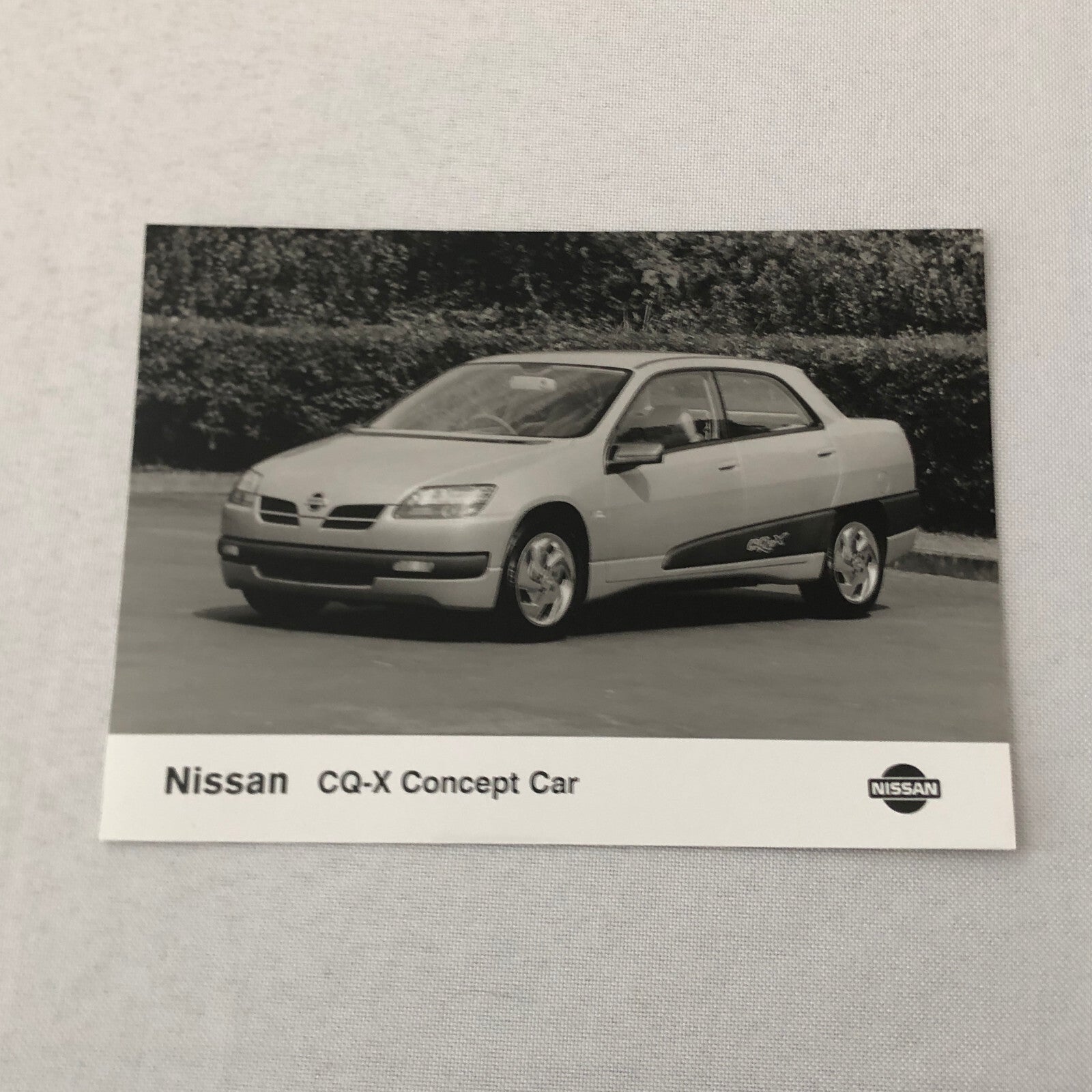 Nissan CQ-X Concept Car Prototype Factory Press Photo Photograph Print Lot 4x