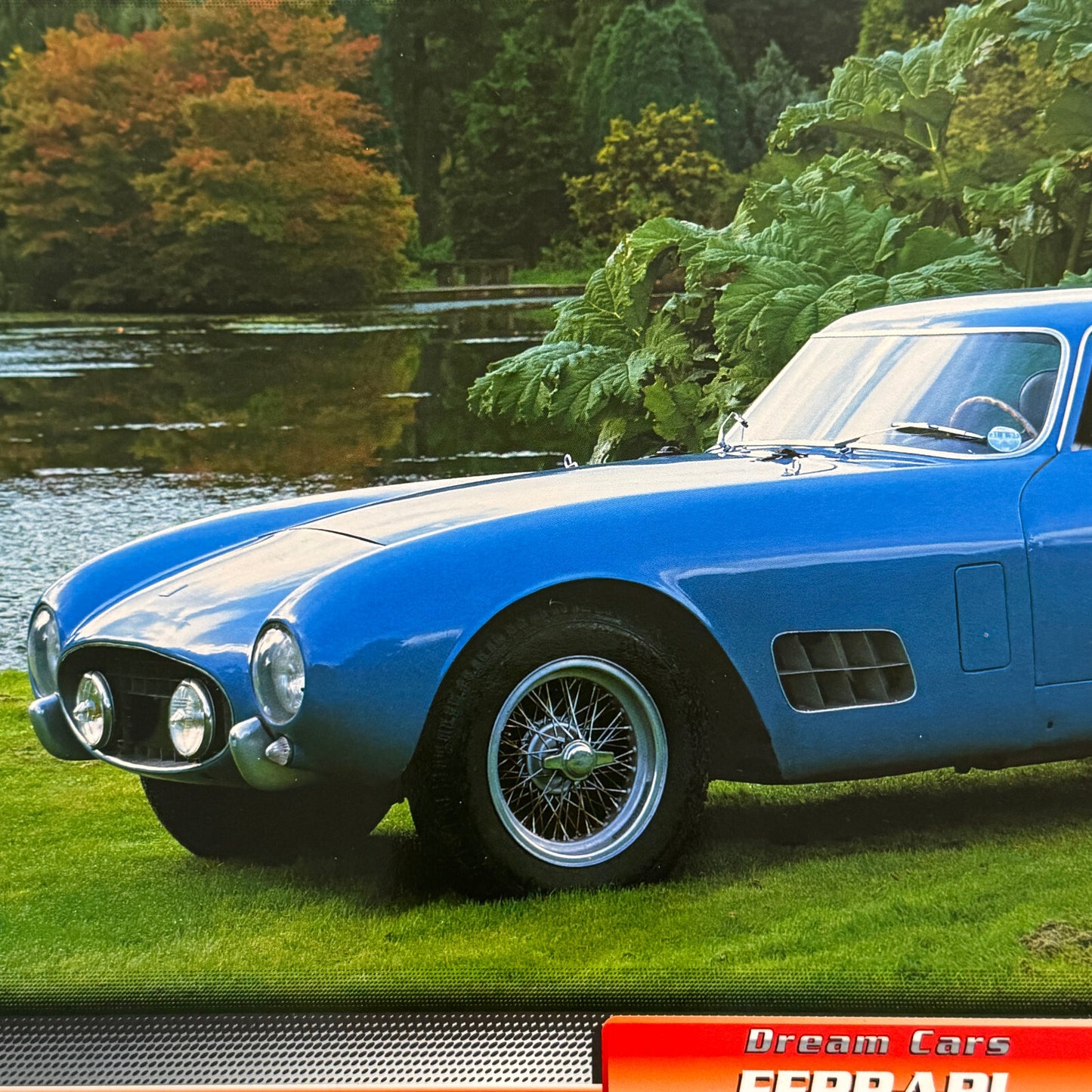 Ferrari 250 GT Dream Cars Mini Poster Card Brochure European