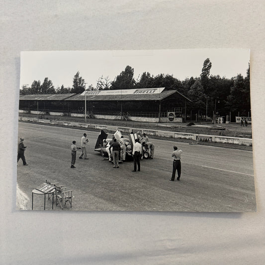 Fiat Abarth 750 Record Racing Car Photo Photograph Vintage Image Modern Print