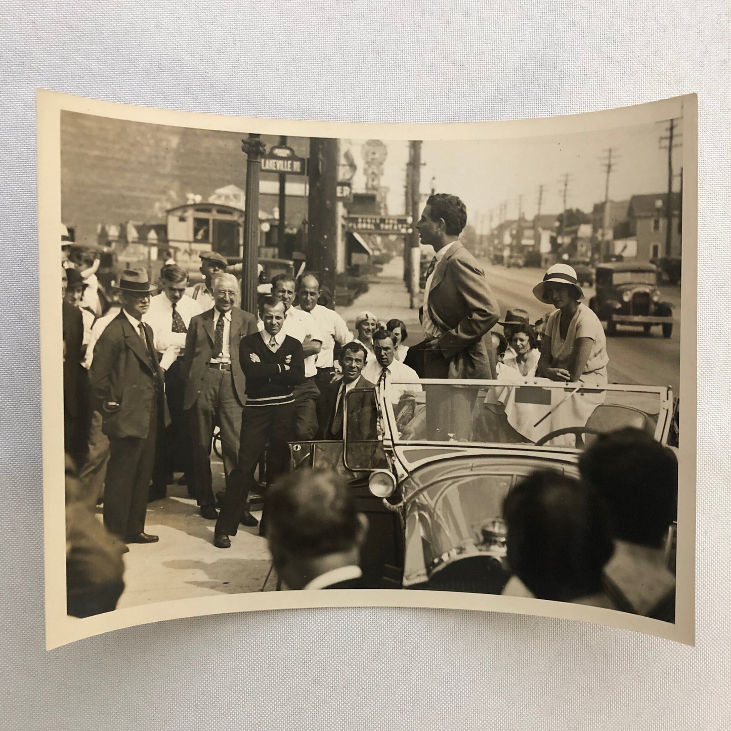 Press Photo Photograph Wealthy Sportsman Democrat Congress Political Campaign