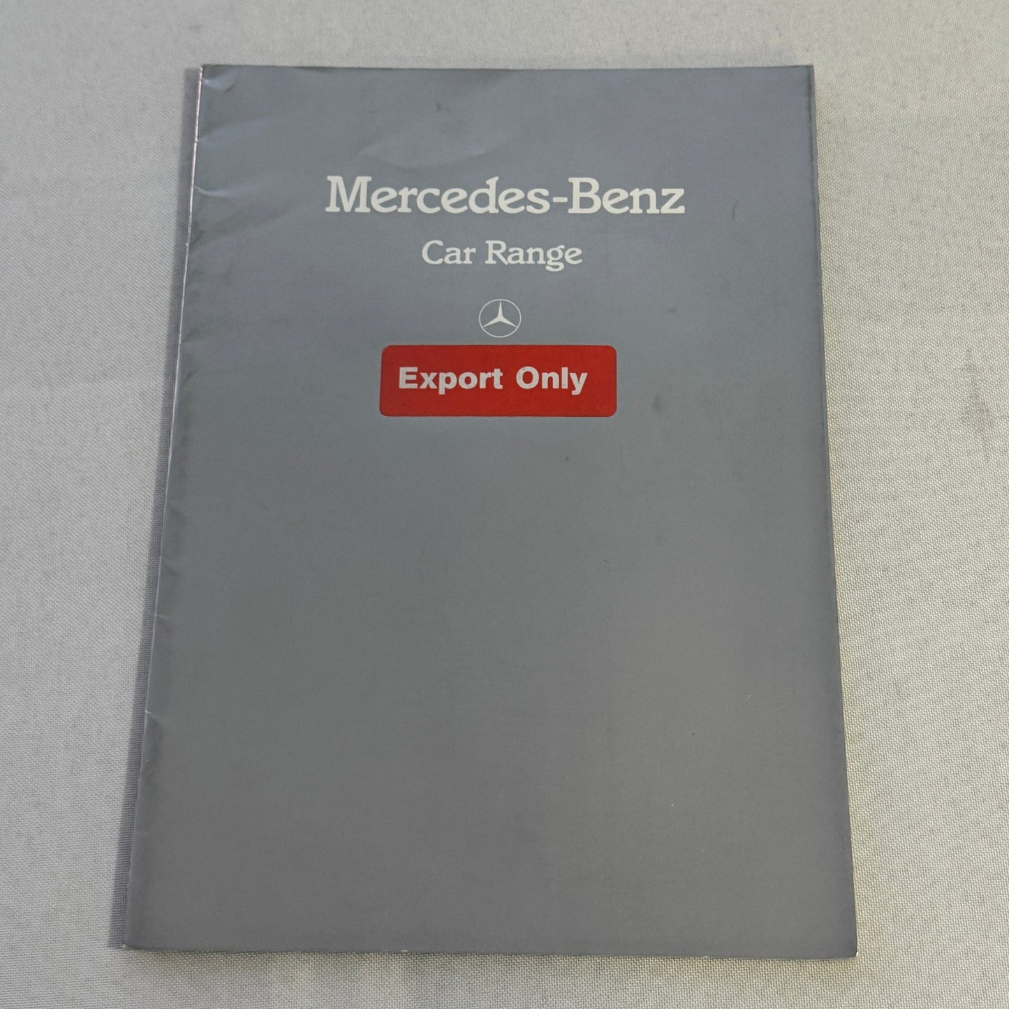Mercedes Benz Car Brochure 280SL 500 SL 380 SL 280CE 200T 240D 300D 190D 190 250