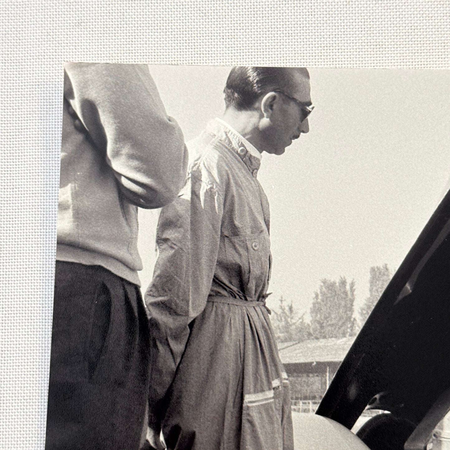 Alfa Romeo Abarth 1100 Pininfarina Car with Carlo Abarth Photo Photograph Modern