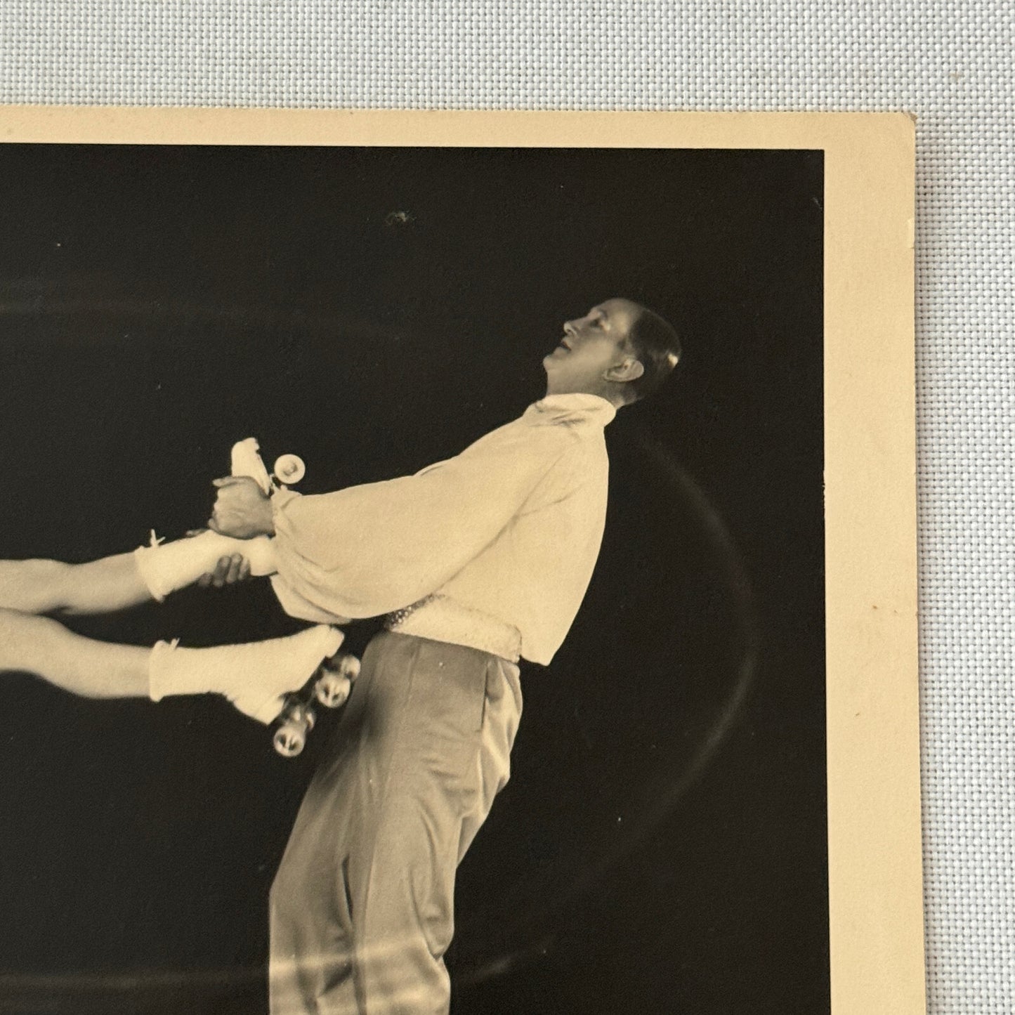 Vintage Circus Rollerskating Roller Skate Act Photo Photograph The Blizzards