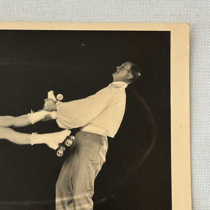 Vintage Circus Rollerskating Roller Skate Act Photo Photograph The Blizzards
