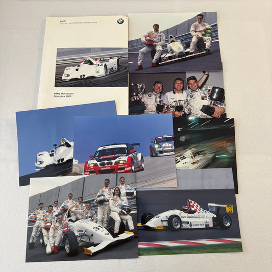 2000 BMW Motorsports Press Kit LeMans ADAC DTC BMW M3 Racing Photos GERMAN
