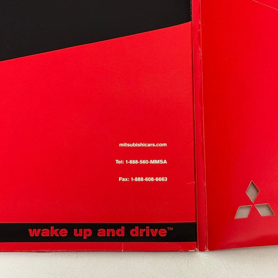 2001 Mitsubishi Concept Car Press Kit ASX Ralliart Montero Pajero Lancer