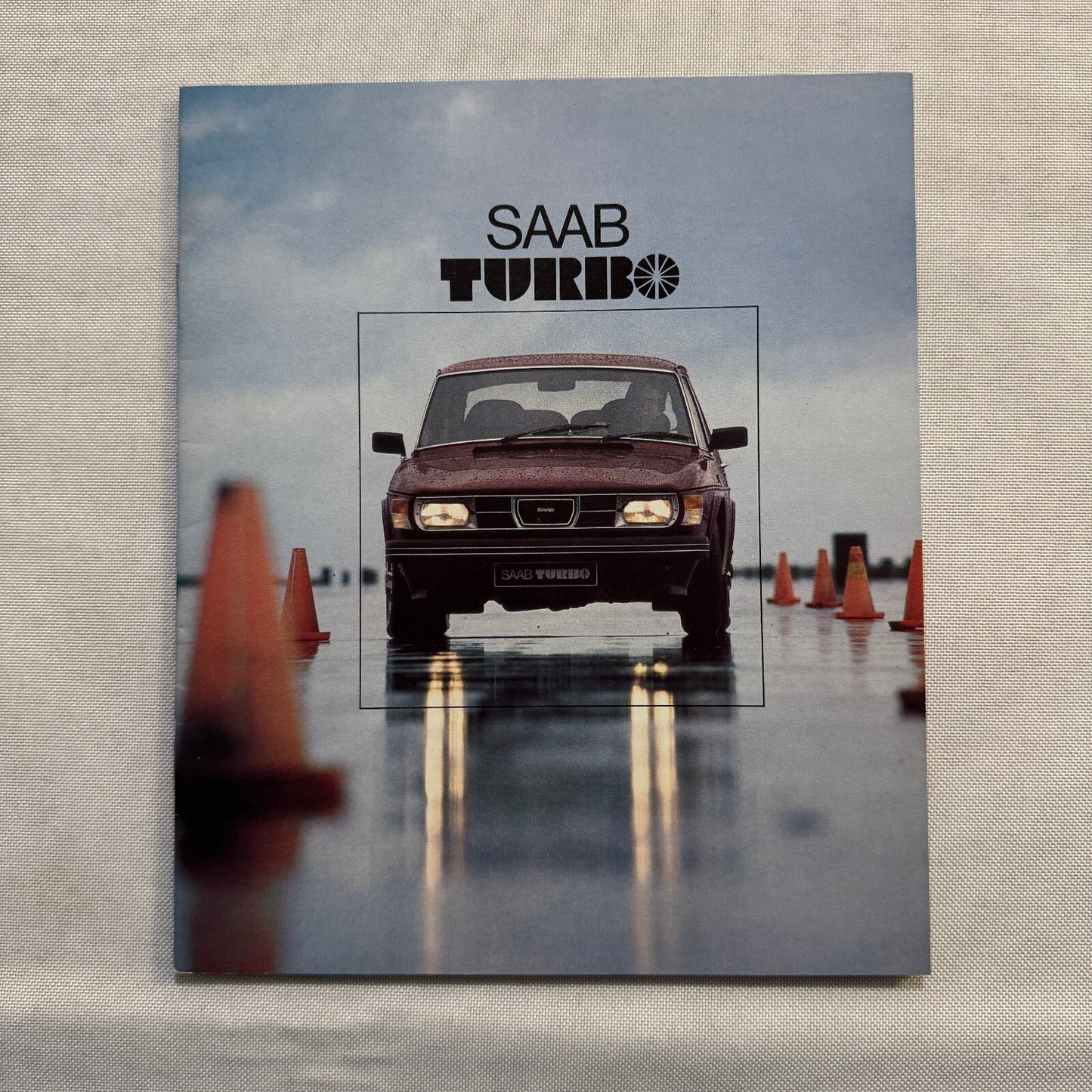 1978 Saab Turbo Car Sales Brochure Catalog Advertising Vintage
