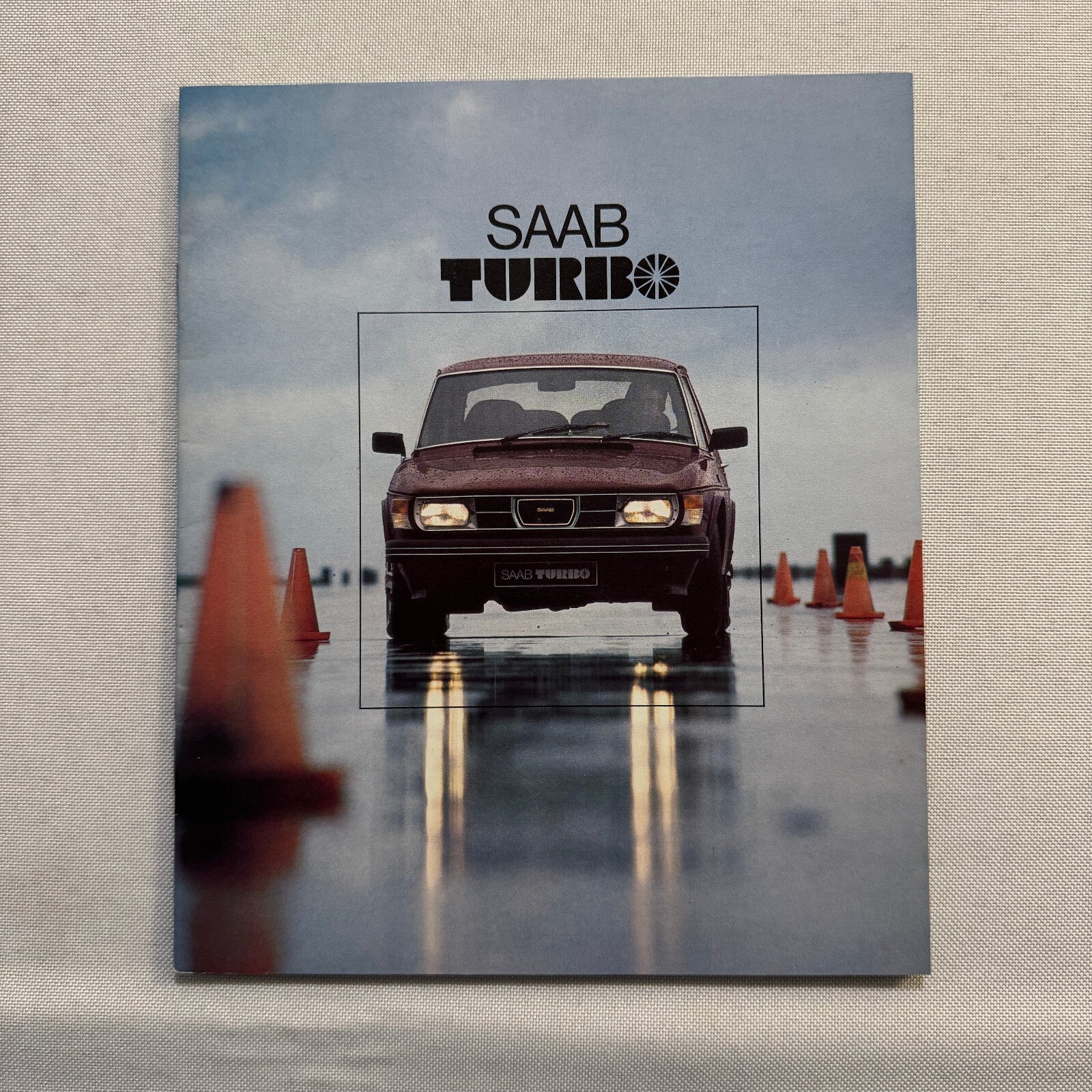 1978 Saab Turbo Car Sales Brochure Catalog Advertising Vintage