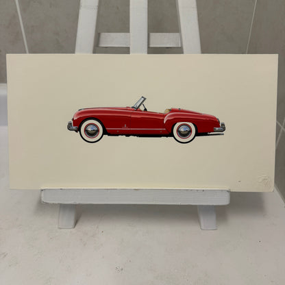 1952 Nash Healey Car Automobile Illustration Art Drawing Hand Drawn Robert Preis