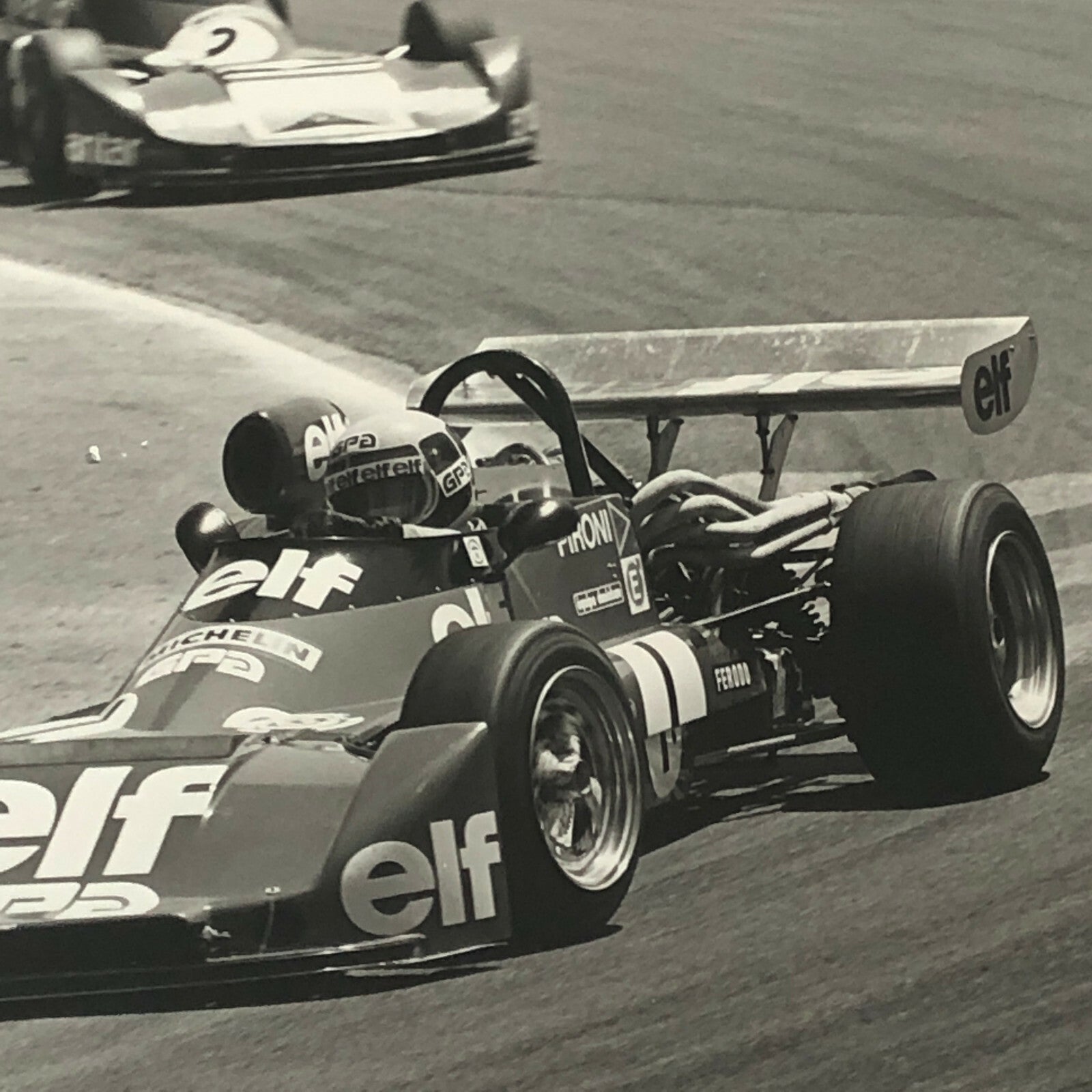 Vintage 1976 Formula 2 F2 Pau Grand Prix Racing Photo Photograph Cars