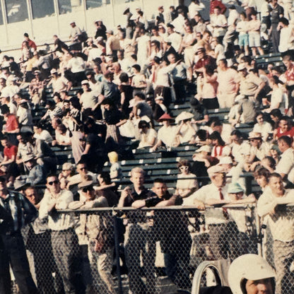Vintage Indy Racing Photo AJ Foyt Car Motorsport Modern Print