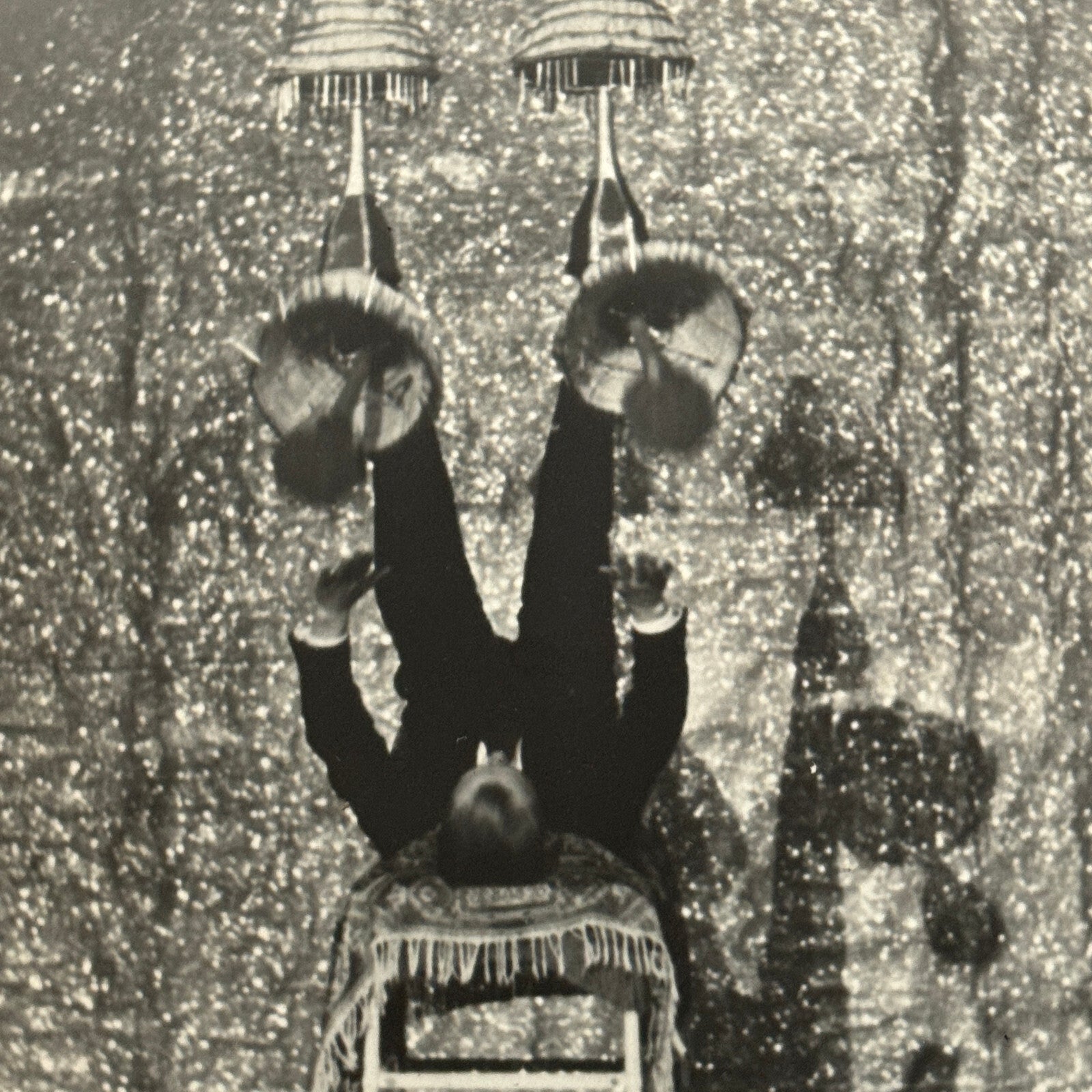 Vintage Circus Performer Balancing Act Juggling Photo Photograph