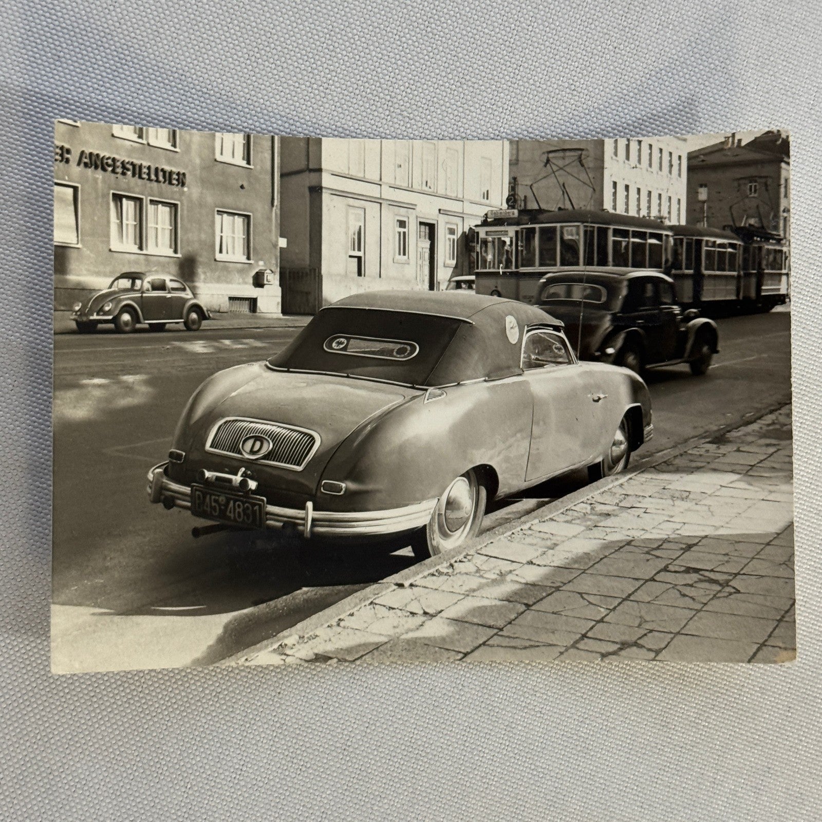 Vintage Drews Volkswagen VW Coachbuilder Coachbuilt Custom Car Photo Lot 2x