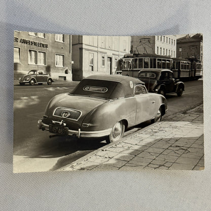 Vintage Drews Volkswagen VW Coachbuilder Coachbuilt Custom Car Photo Lot 2x