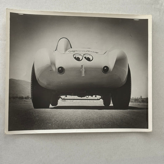 Vintage Dragster Drag Racing Photo Photograph Dean Moon Moonbeam Devin Car