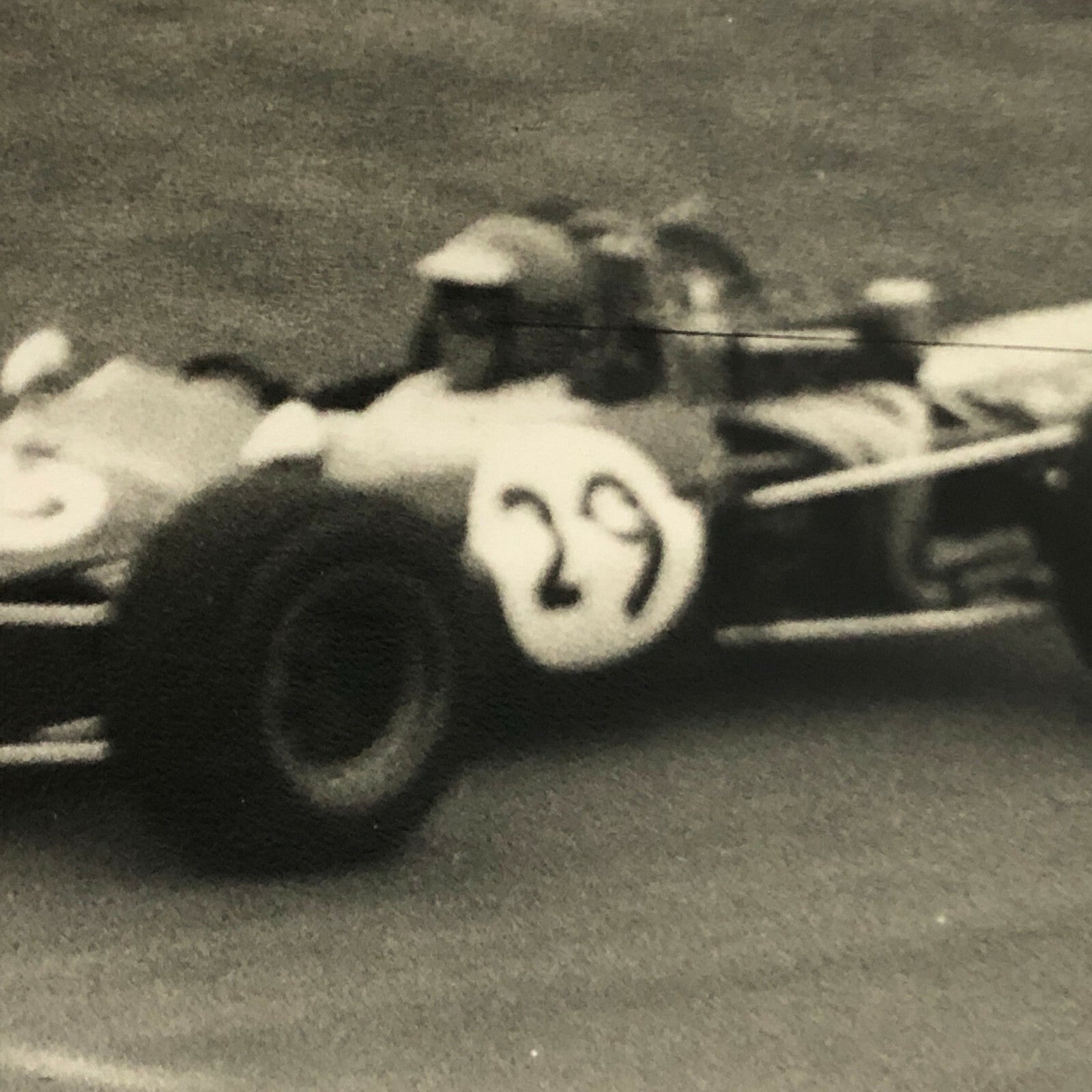 Vintage Car Racing Photo Photograph - 1968 Crystal Palace Tecno Racing Team Car