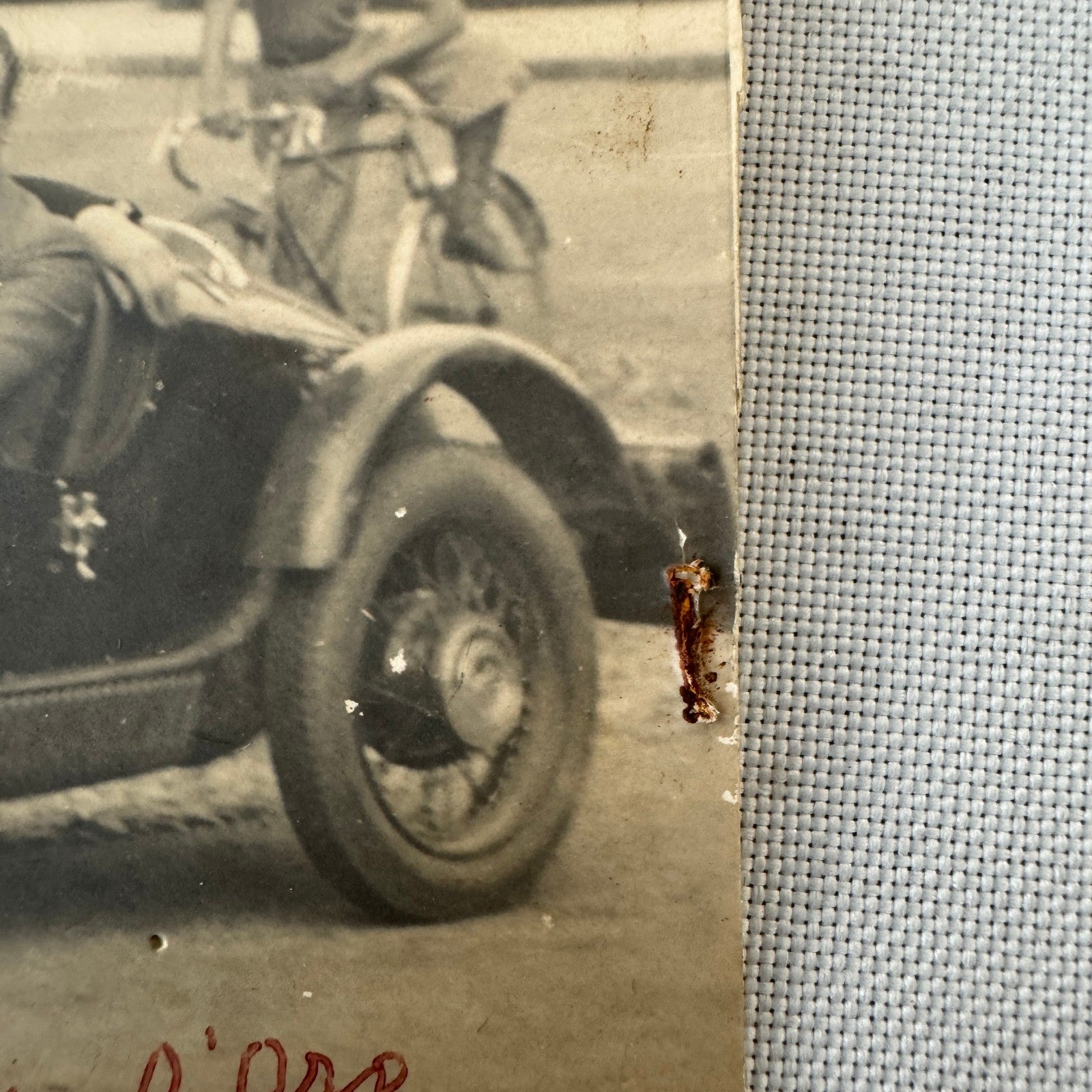 1930 Fiat 508 Italian Racing Real Photo Postcard Post Card Coppa D'Oro Nazzaro +