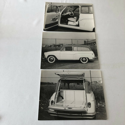 Vintage Simca P60 Ranch Factory Press Photo Photograph Lot of 3