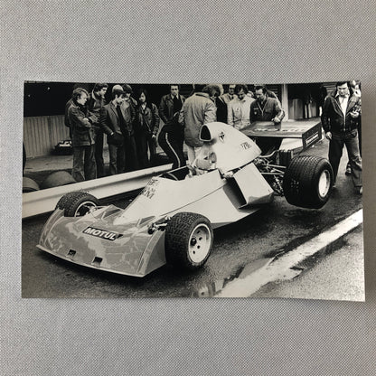 Vintage Racing Photo Photograph BRM Race Car