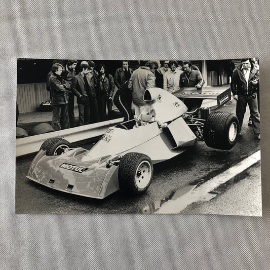 Vintage Racing Photo Photograph BRM Race Car