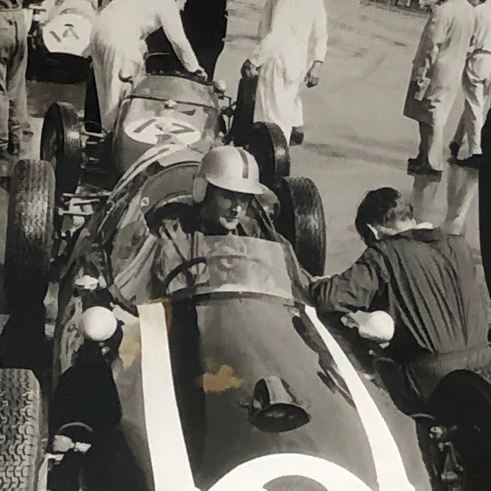 Vintage Solitude Grand Prix Racing Photo Photograph 1960 Cooper Car ?