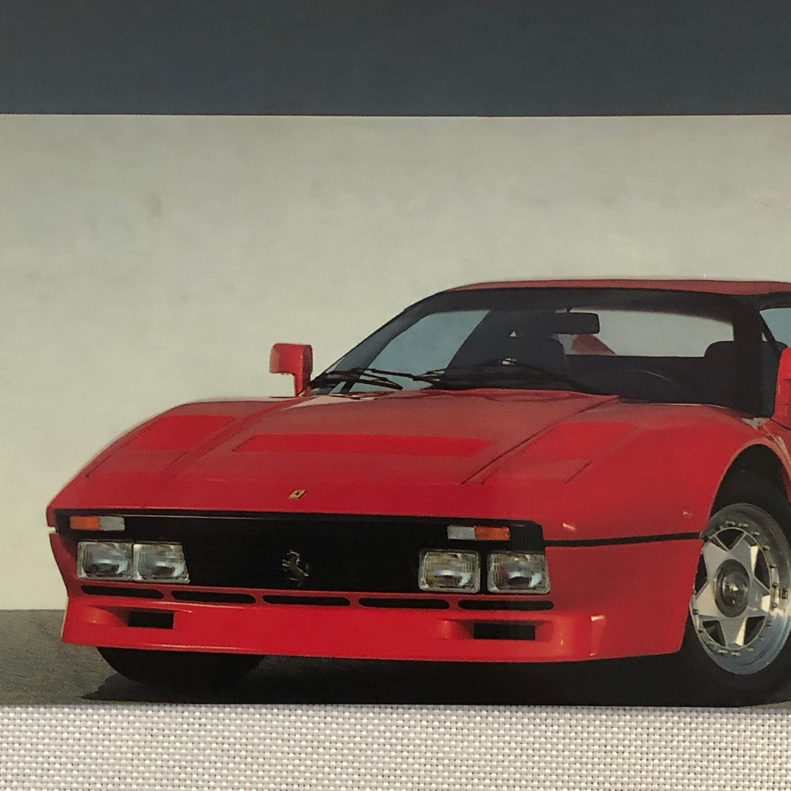 Ferrari 288 GTO Car Postcard Post Card Ferrari 288GTO