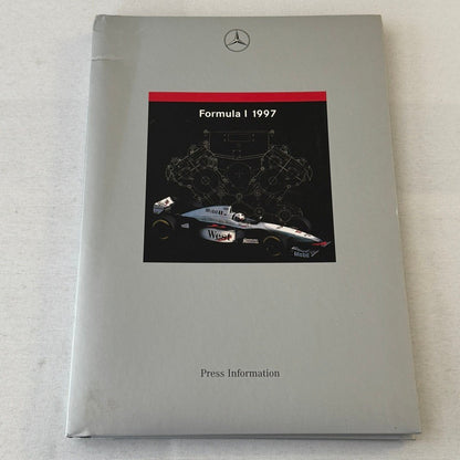 1997 Mercedes Marlboro F1 Formula One Racing Press KIt Mika Hakkinen Coulthard