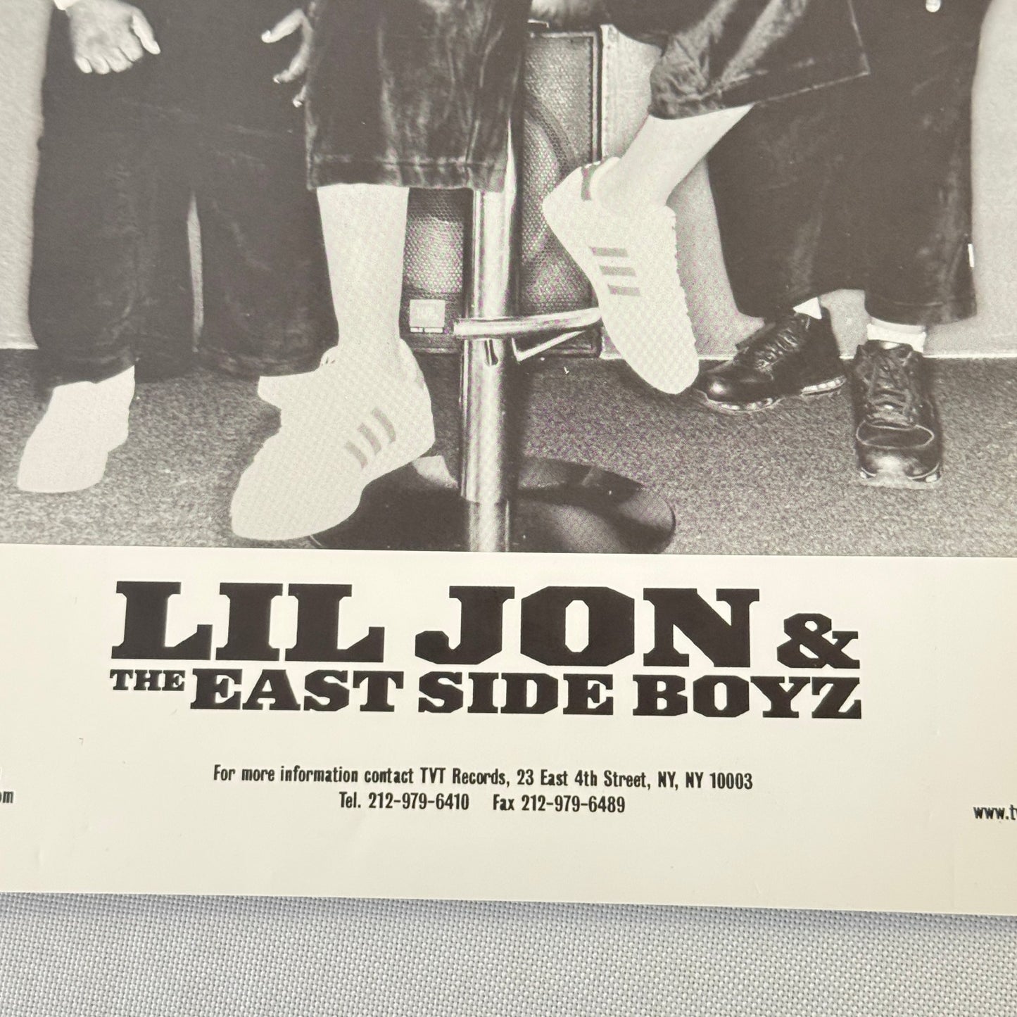 Lil John and the East Side Boyz Music Publicity Press Photo Photograph Hip Hop
