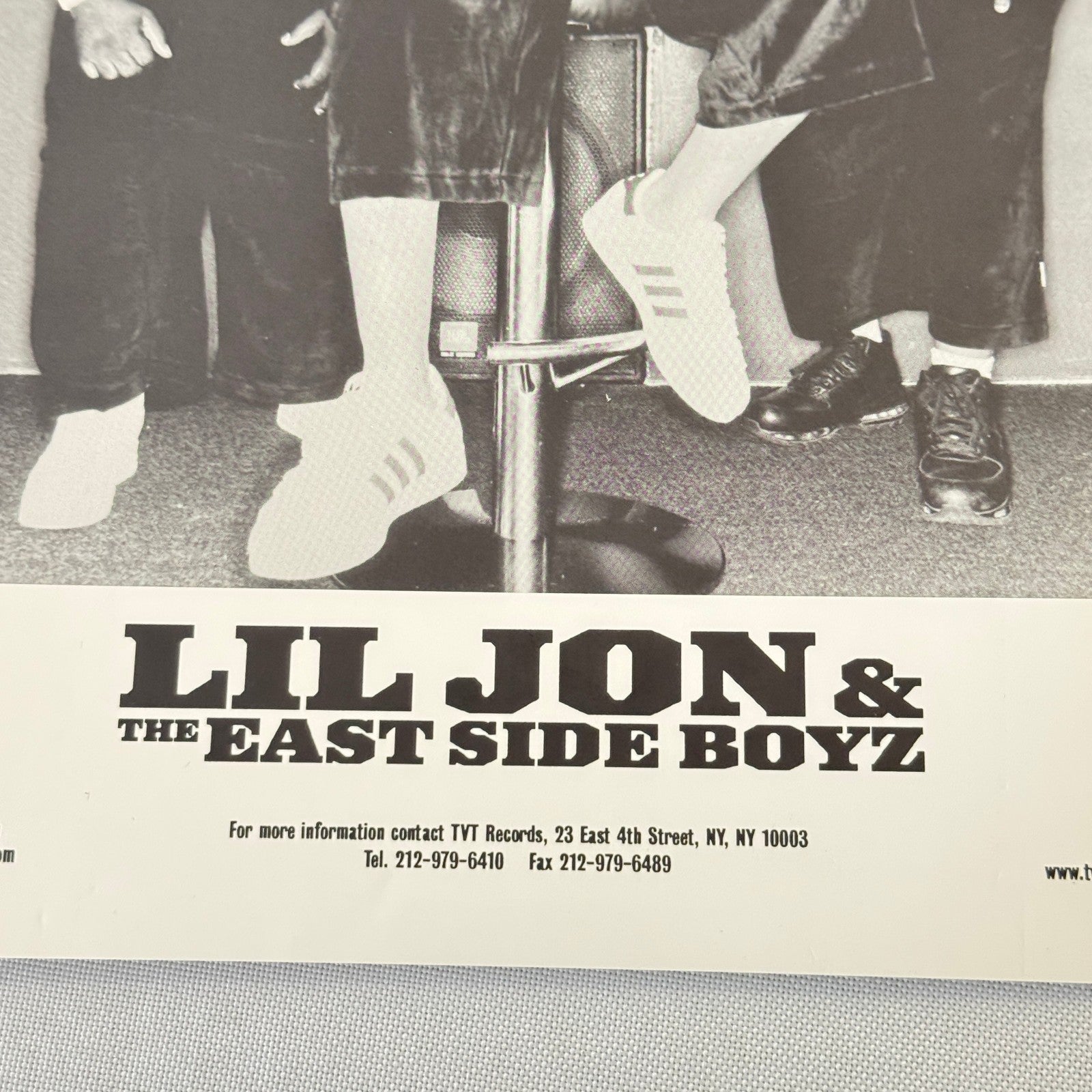 Lil John and the East Side Boyz Music Publicity Press Photo Photograph Hip Hop