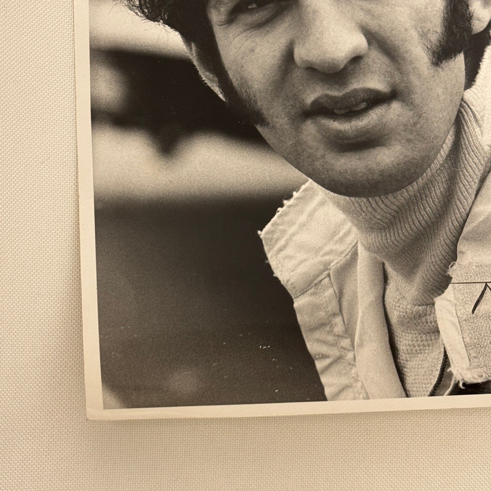 Vintage Jody Scheckter Photo Racing Driver Porsche Werkfoto Press Photograph