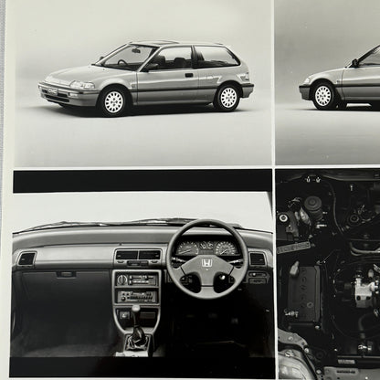 Honda Civic GL Hatchback Car Factory Press Photo Photograph European Market