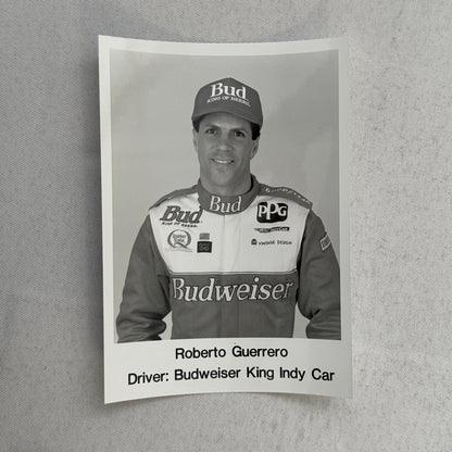 1993 Budweiser King Indy Car Racing Press Kit Roberto Guerrero