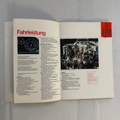 Vintage Mercedes Benz Sales Brochure Catalog 280 SL 300 SEL 600 230 250 GERMAN