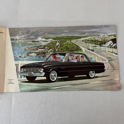 1960 Ford Falcon Car Sales Brochure Catalog Canadian Tudor Fordor Sedan